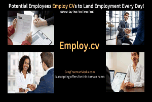 Employ.cv - Domain for Sale